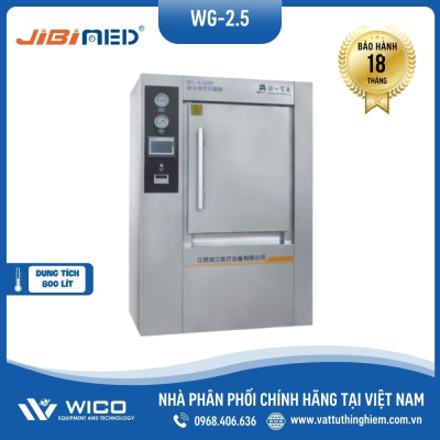 Nồi Hấp Tiệt Trùng 2500 Lít Jibimed - Trung Quốc WG-2.5