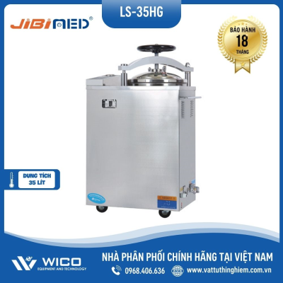 Nồi hấp tiệt trùng 35 lít Jibimed LS-35HG