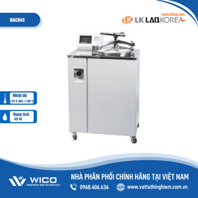 Nồi hấp tiệt trùng 45 lít LK Lab Korea HAC045