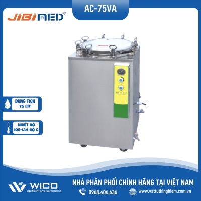 Nồi hấp tiệt trùng 75 lít Jibimed AC-75VA