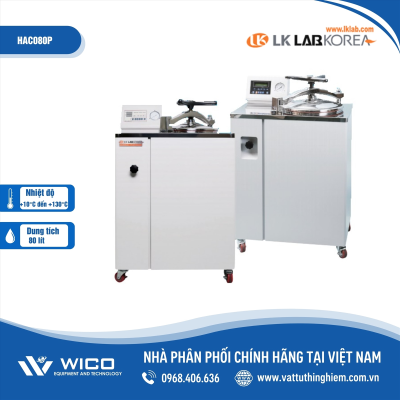 Nồi hấp tiệt trùng 80 lít LK Lab Korea HAC080P