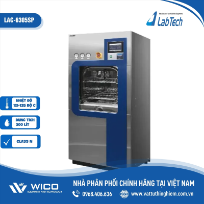 Nồi hấp tiệt trùng chân không 300 lít Labtech - Hàn Quốc LAC-6305SP (class B)