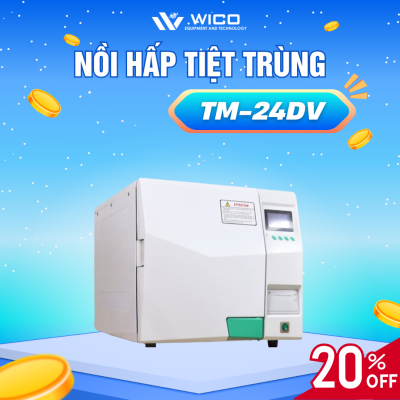 Nồi Hấp Tiệt Trùng Để Bàn Jibimed 24 lít (Class B) TM-24DV