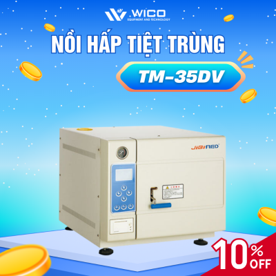 Nồi Hấp Tiệt Trùng Để Bàn Jibimed 35 lít (Class B) TM-35DV