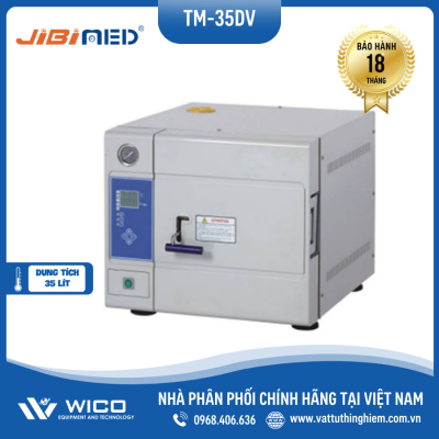 Nồi Hấp Tiệt Trùng Để Bàn Jibimed 35 lít (Class B) TM-35DV