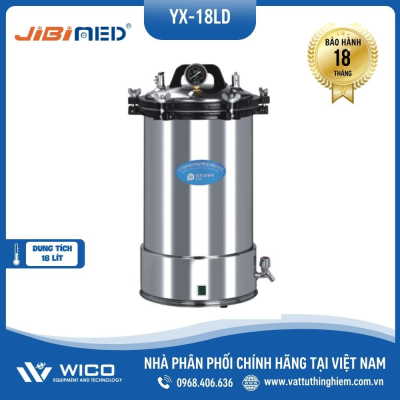 Nồi Hấp Tiệt Trùng Để Bàn Jibimed YX-18LD