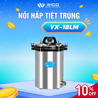 Nồi Hấp Tiệt Trùng Để Bàn Jibimed YX-18LM