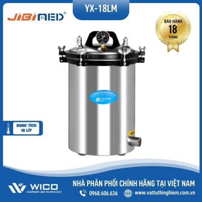 Nồi Hấp Tiệt Trùng Để Bàn Jibimed YX-18LM