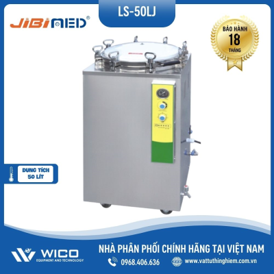 Nồi hấp tiệt trùng Jibimed 50 lít LS-50HJ (tay xoay núm vặn)