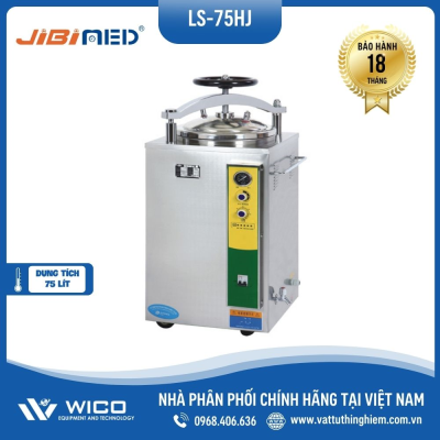 Nồi hấp tiệt trùng Jibimed 75 lít LS-75HJ (tay xoay núm vặn)