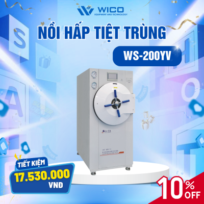 Nồi Hấp Tiệt Trùng Sấy Chân Không 200 Lít Jibimed WS-200YV