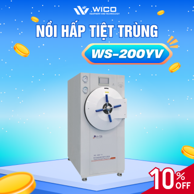 Nồi Hấp Tiệt Trùng Sấy Chân Không 200 Lít Jibimed WS-200YV