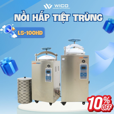 Nồi hấp tiệt trùng tự động Jibimed LS-100HD (100 lít)