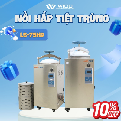 Nồi hấp tiệt trùng tự động Jibimed LS-75HD (75 lít)