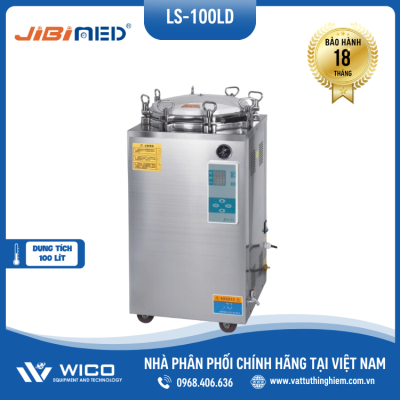 Nồi hấp tiệt trùng tự động Jibimed - Trung Quốc LS-100LD (100 lít)