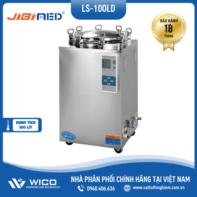 Nồi hấp tiệt trùng tự động Jibimed - Trung Quốc LS-100LD (100 lít)