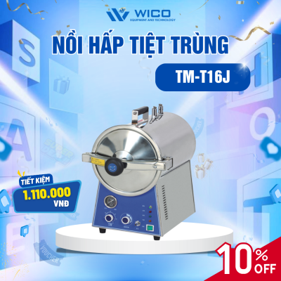 Nồi hấp tiệt trùng xách tay 16 lít Jibimed TM-T16J