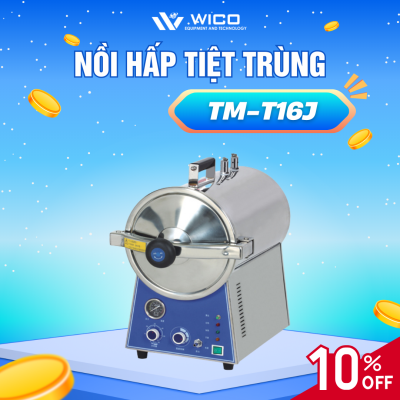 Nồi hấp tiệt trùng xách tay 16 lít Jibimed TM-T16J