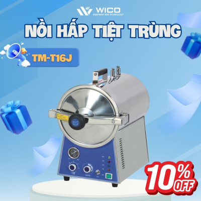 Nồi hấp tiệt trùng xách tay 16 lít Jibimed TM-T16J