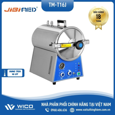 Nồi hấp tiệt trùng xách tay 16 lít Jibimed TM-T16J