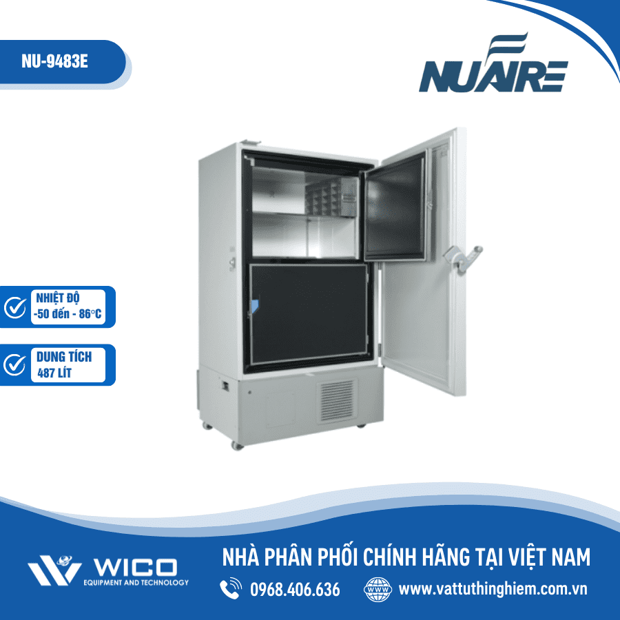 Tủ lạnh âm sâu -86 độ C loại 487 lít của Nuaire