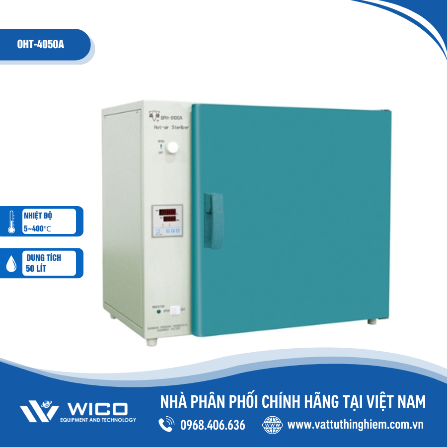 Tủ sấy nhiệt độ cao 400 độ C 50 lít OHT-4050A