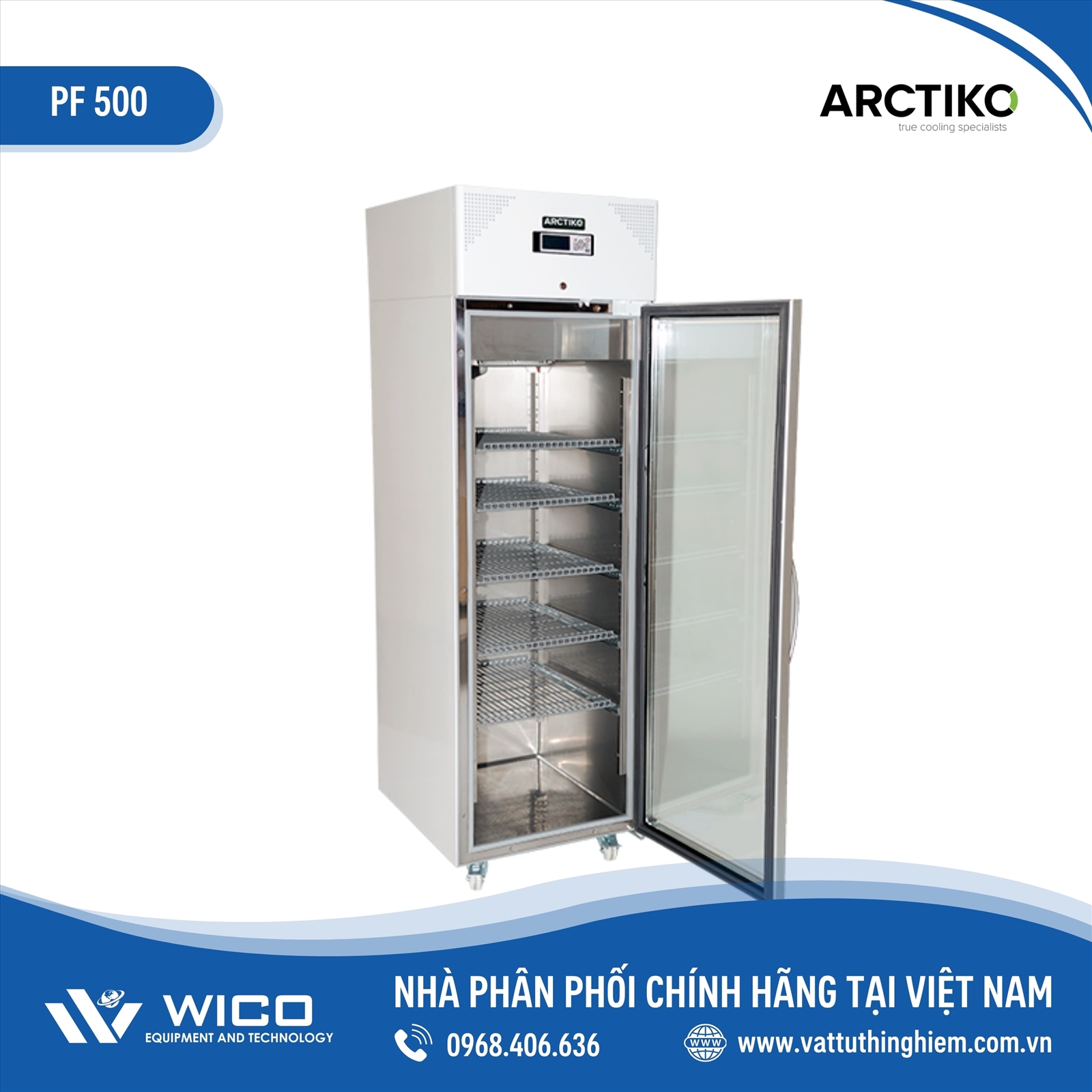 Tủ Lạnh Âm Sâu Arctiko -23 Độ PF 500