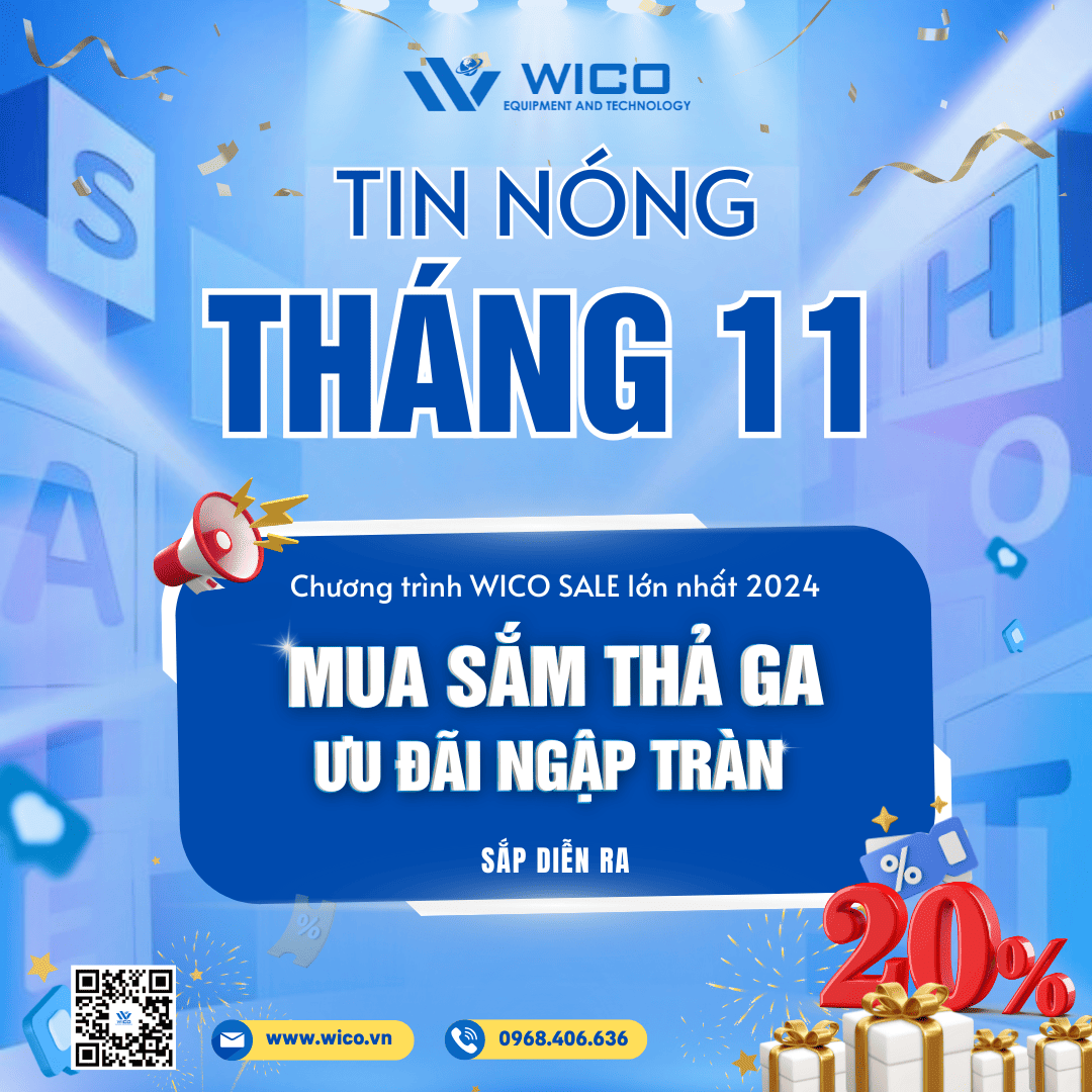 SALE LỚN NHẤT NĂM 2024 TẠI WICO - “MUA SẮM THẢ GA, ƯU ĐÃI NGẬP TRÀN”