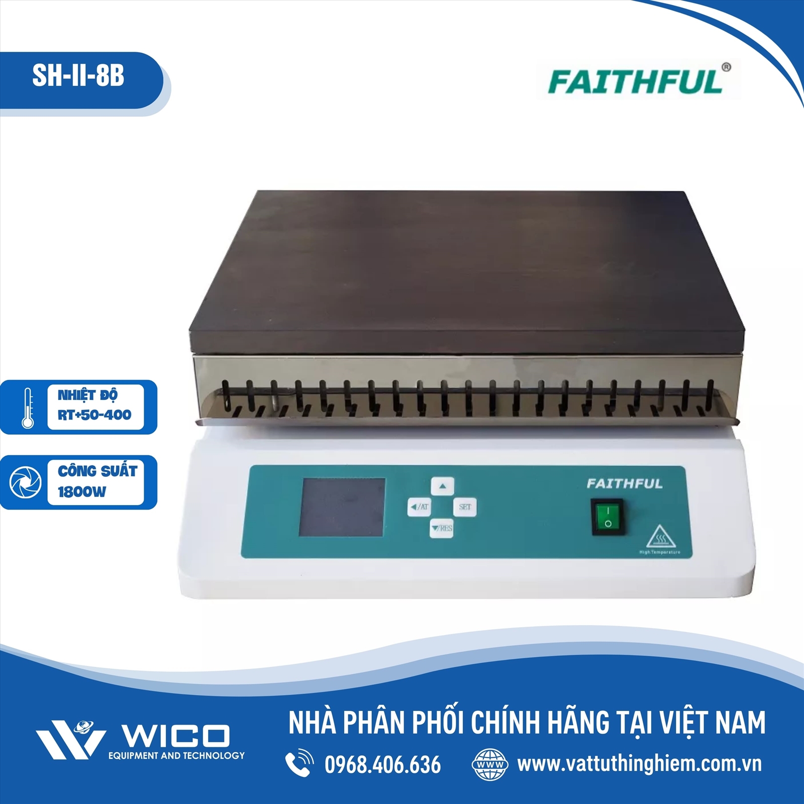 Bếp gia nhiệt hiển thị số Trung Quốc SH-II-8B (Faithful)