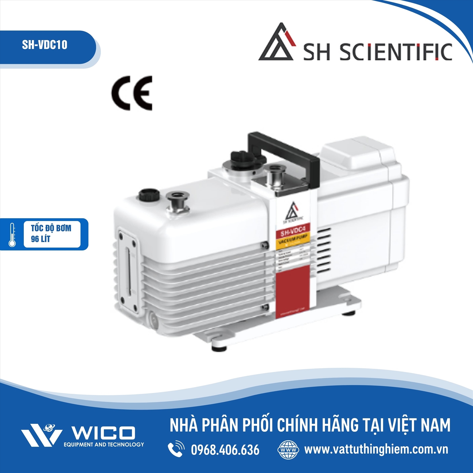 Bơm chân không SH Scientific SH-VDC10