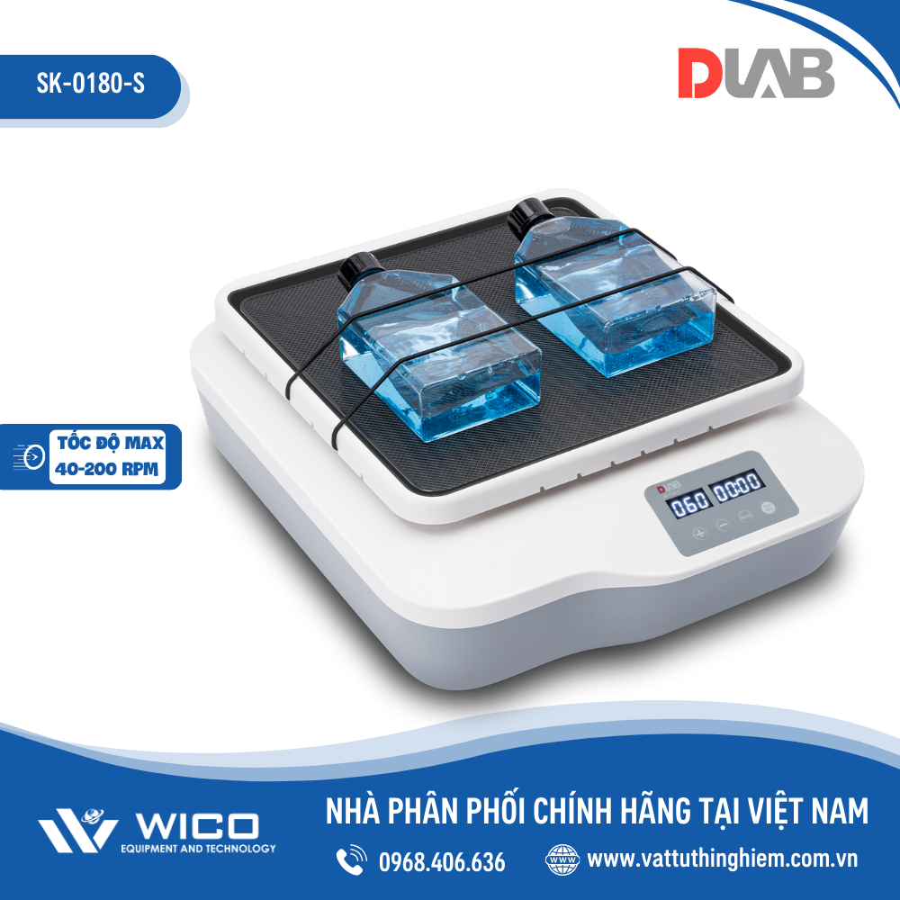 Máy lắc tròn kỹ thuật số 200 vòng/phút Dlab - Mỹ SK-O180-S