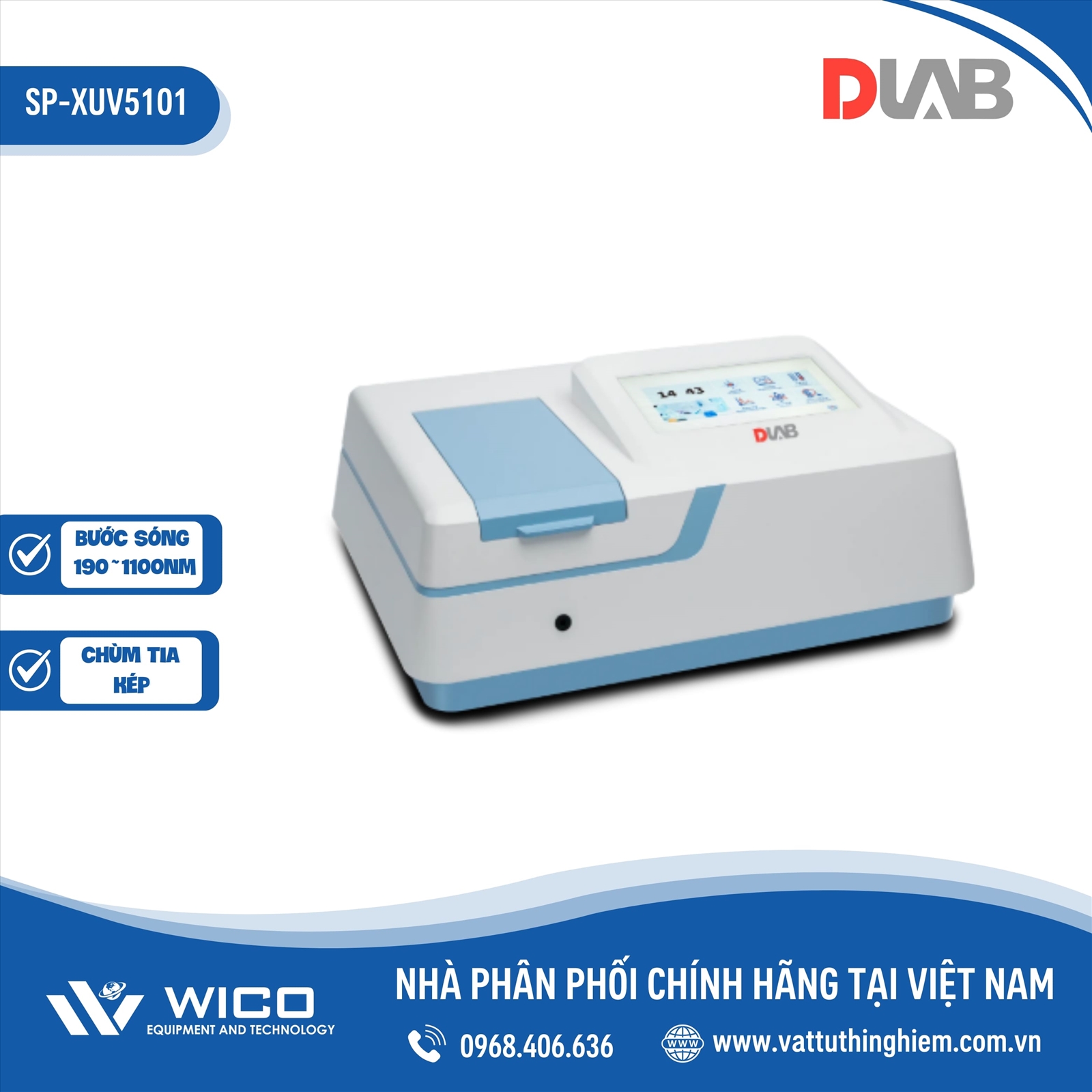 Máy quang phổ Dlab SP-XUV5101