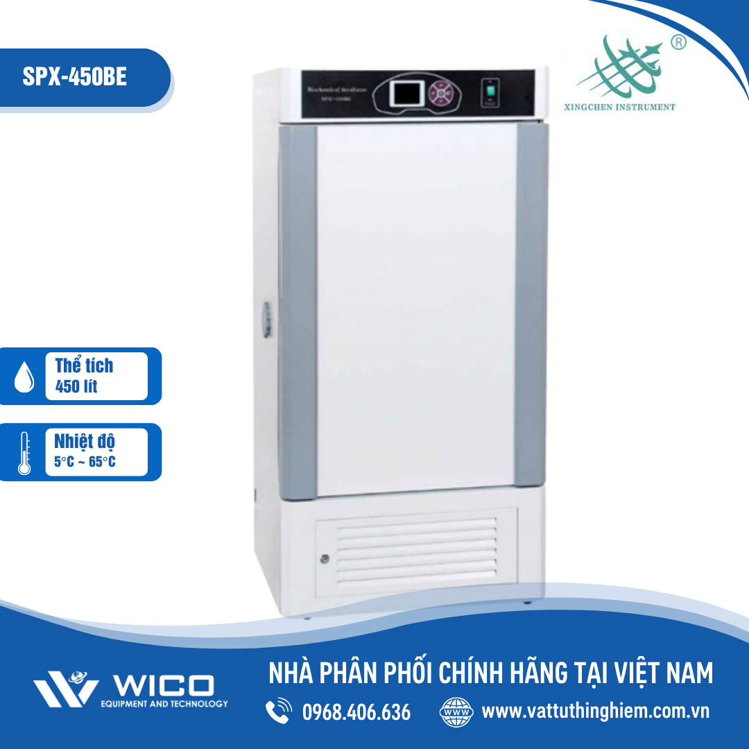 Tủ ấm lạnh 450 lít (Tủ ủ BOD) Xingchen SPX-450BE