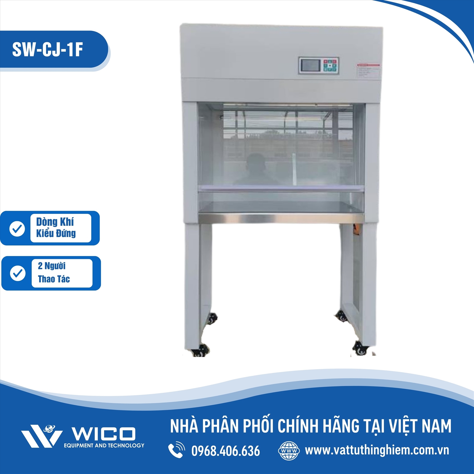 Tủ Cấy Vi Sinh 2 Cửa Thương Hiệu Wico SW-CJ-1F