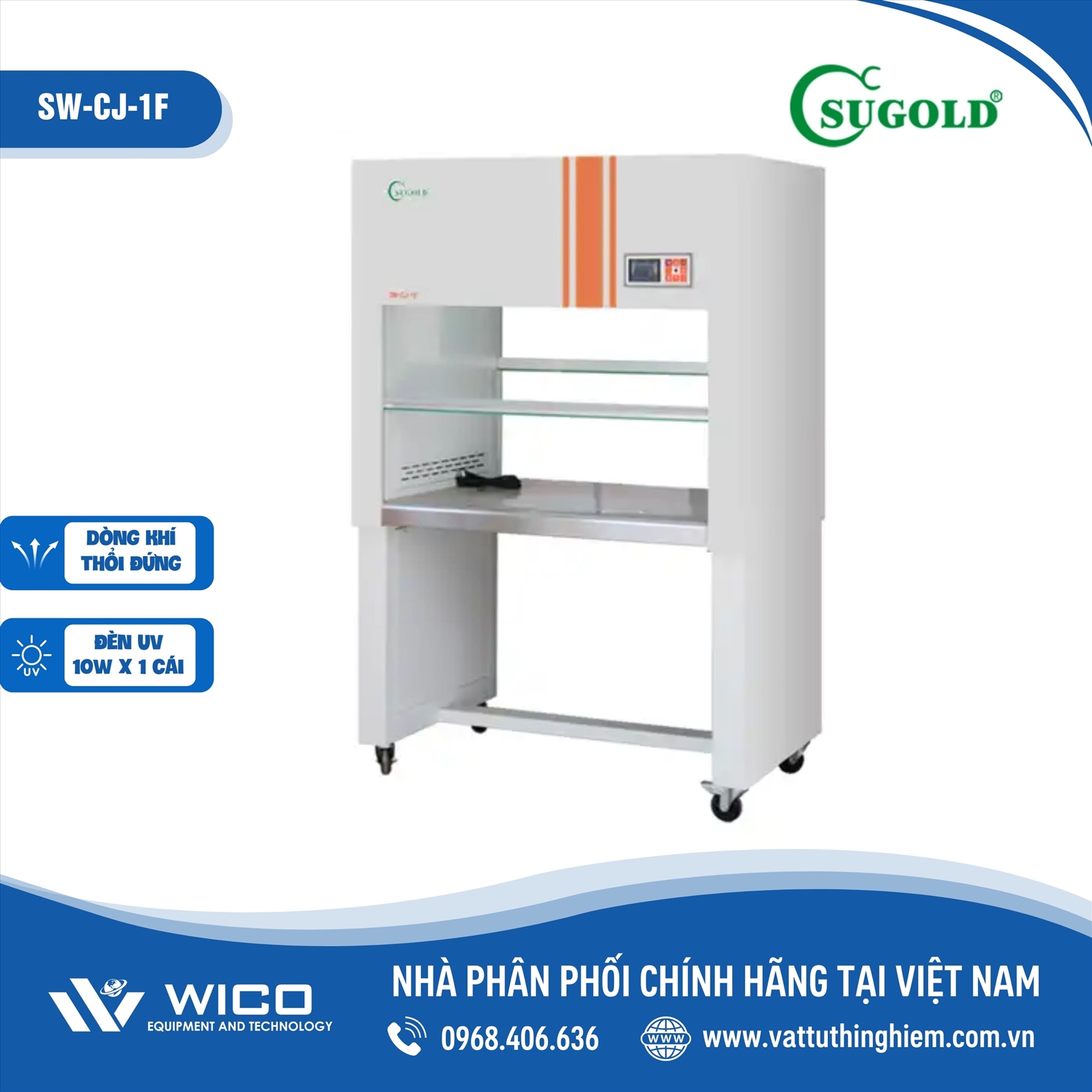 Tủ Cấy Vi Sinh Trung Quốc Sugold SW-CJ-1F