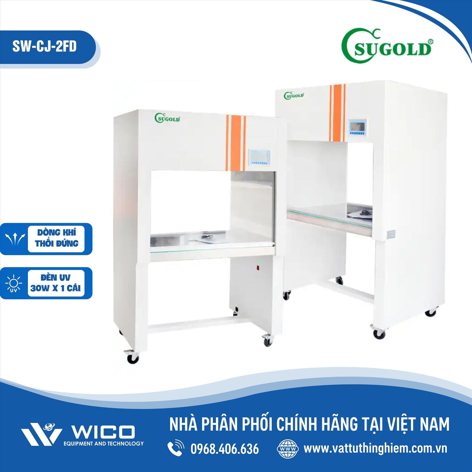Tủ Cấy Vi Sinh Trung Quốc Sugold SW-CJ-2FD
