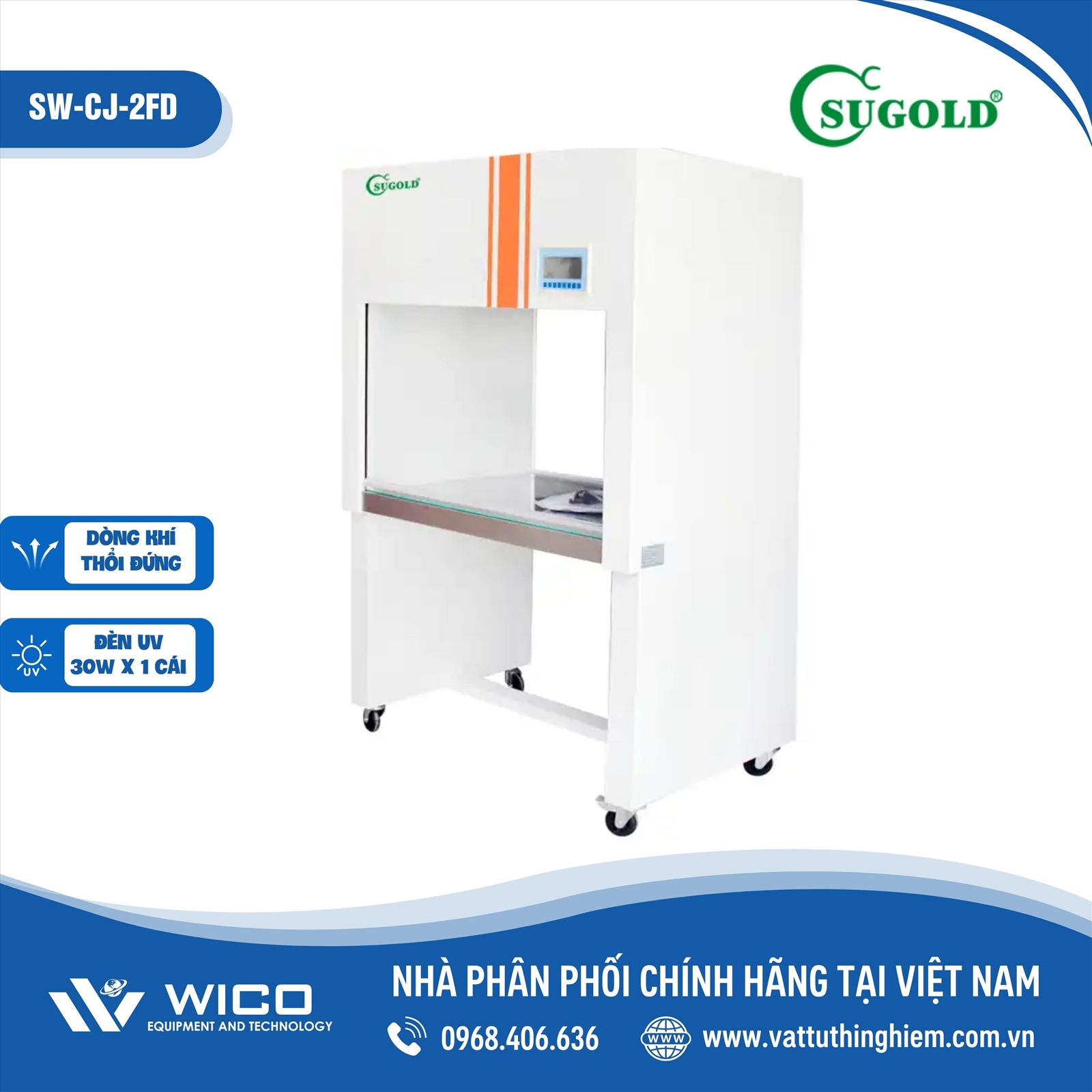 Tủ Cấy Vi Sinh Trung Quốc Sugold SW-CJ-2FD