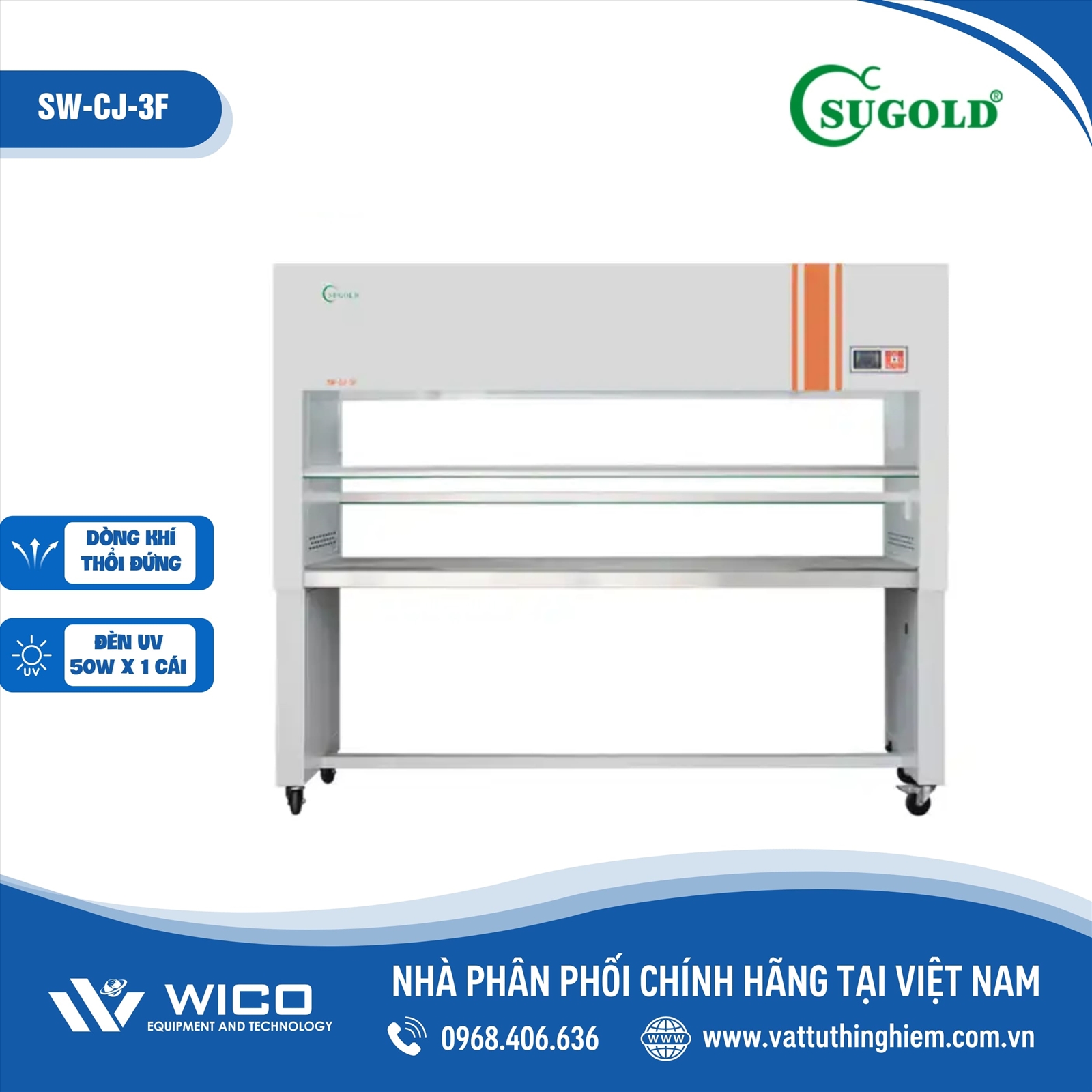 Tủ Cấy Vi Sinh Trung Quốc Sugold SW-CJ-3F