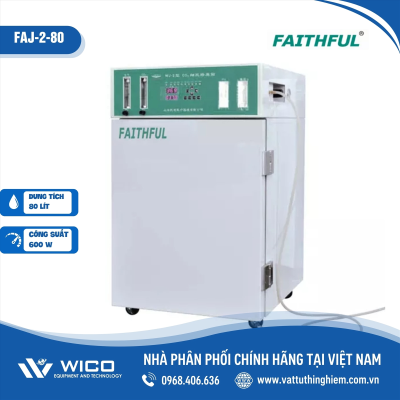 Tủ ấm CO2 80 lít Trung Quốc FAJ-2-80 (Faithful)