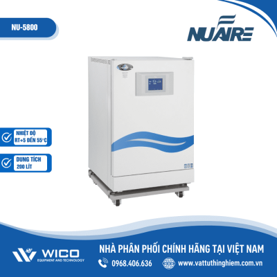 Tủ ấm CO2, áo khí loại 200 lít của Nuaire