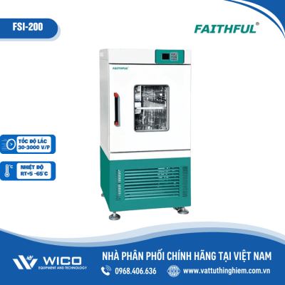 Tủ ấm lắc - Máy lắc ổn nhiệt Trung Quốc FSI-200 (Faithful)