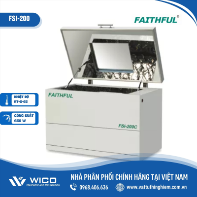 Tủ ấm lắc - Máy lắc ổn nhiệt Trung Quốc FSI-200 (Faithful)