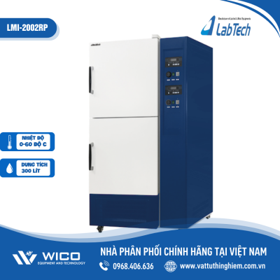Tủ ấm lạnh 2 buồng Labtech - Hàn Quốc 300 lít có cài đặt chu trình LMI-2002RP