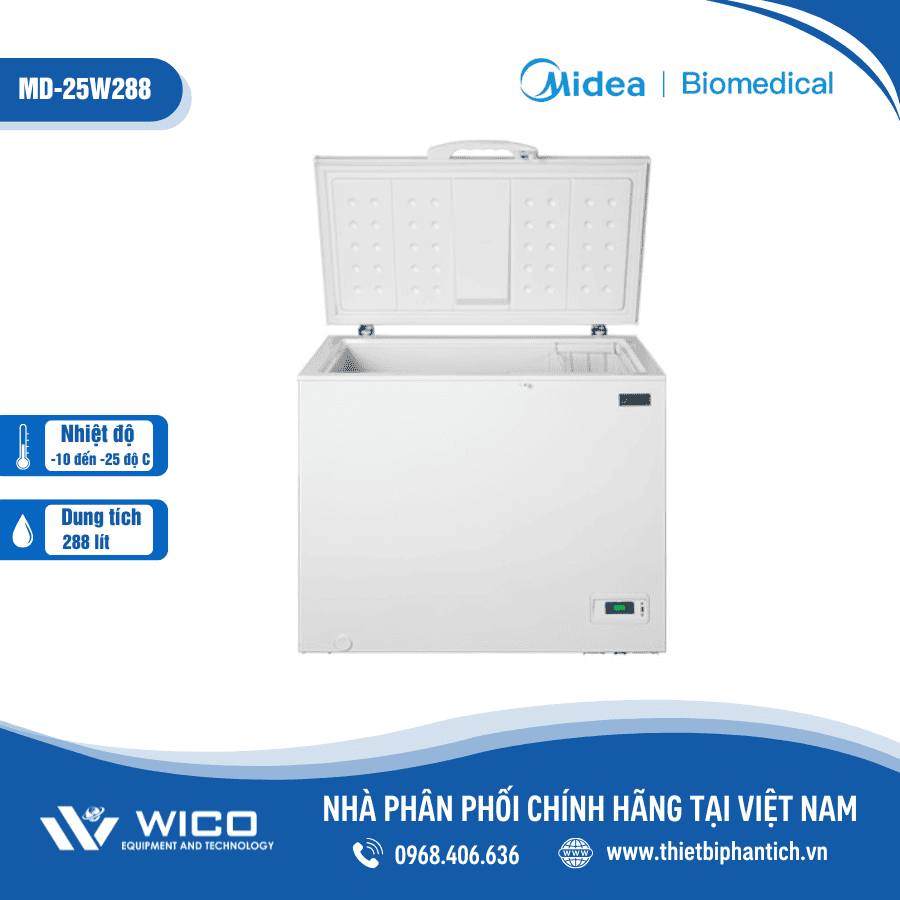 Tủ Lạnh Âm Sâu -25 Độ C Midea MD-25W288