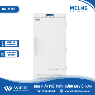 Tủ Âm Sâu -30 Độ C Meling DW-XL668