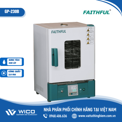 Tủ ấm / Tủ sấy 2 trong 1 230 lít (màn hình LED) Trung Quốc GP-230B (Faithful)