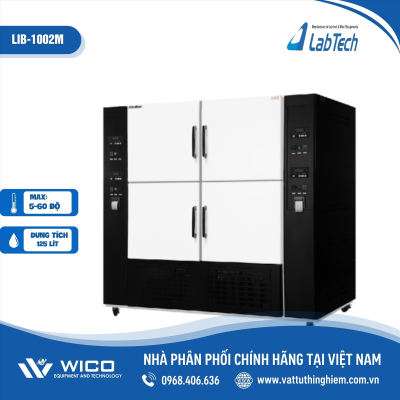 Tủ ấm vi sinh 2 buồng Labtech - Hàn Quốc 300 lít LIB-1002M