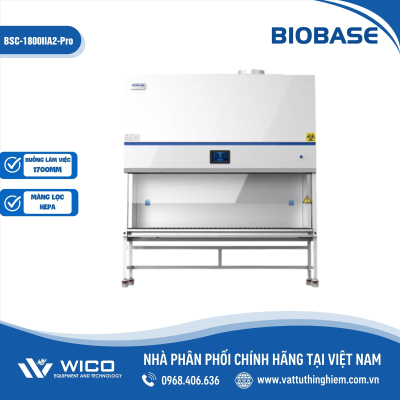 TỦ AN TOÀN SINH HỌC CẤP II BIOBASE BSC-1800IIA2-Pro