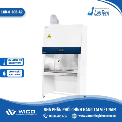 Tủ an toàn sinh học cấp II, kiểu A2 (1.8m) Labtech - Hàn Quốc LCB-0183B-A2