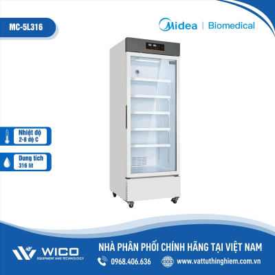 Tủ bảo quản 2-8 độ C Midea MC-5L316